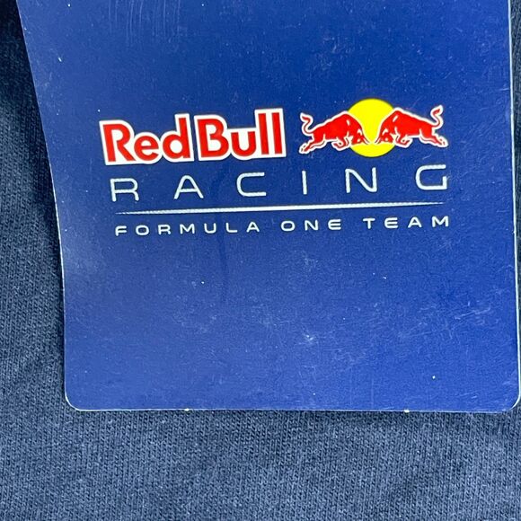 Puma Red Bull Racing Formula 1 Team T Shirt Mens XL Night Sky Mobil 1 Dry Cell - Picture 9 of 16